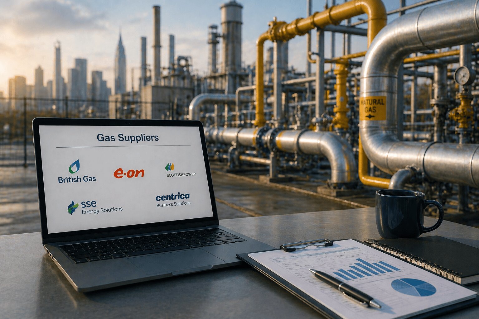 Business Gas Prices Comparison: Top Suppliers & Tariffs